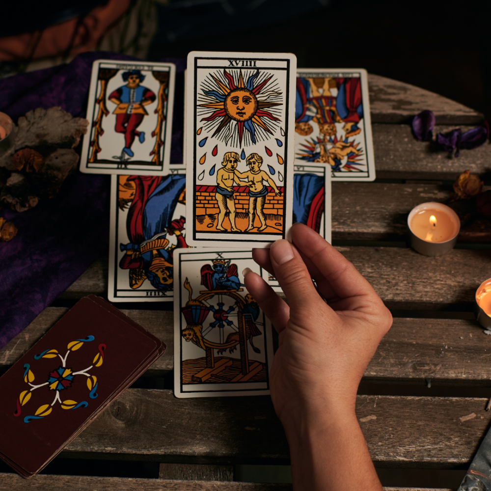 Tarot card reading