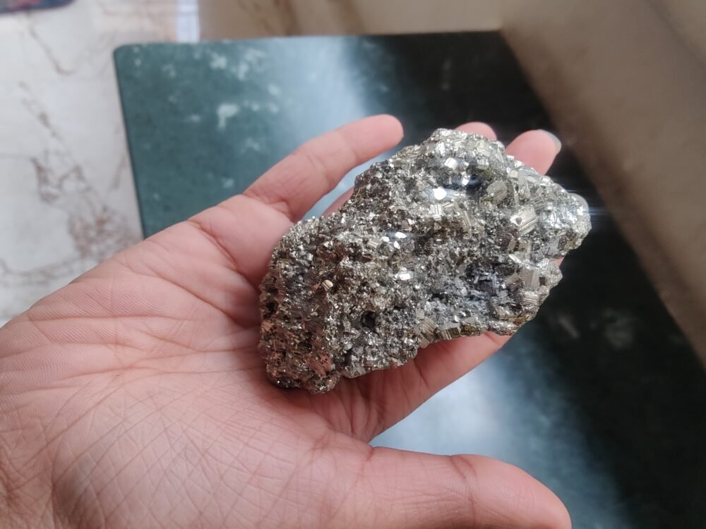 Pyrite Stone big 200-300 gm (Energized) - Image 3